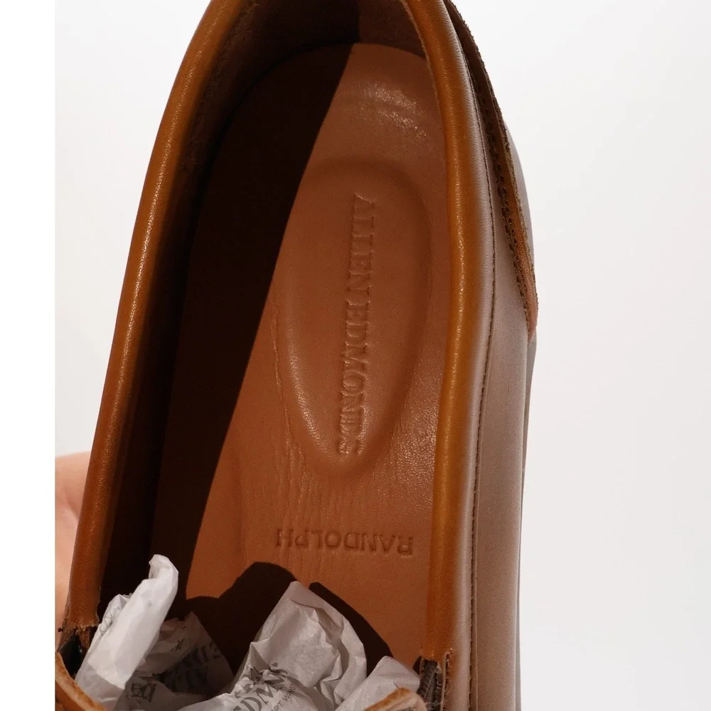 Allen Edmonds Randolph Loafer Sneaker Tan Leather 11.5 D